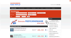 Desktop Screenshot of biznes-oferty.pl